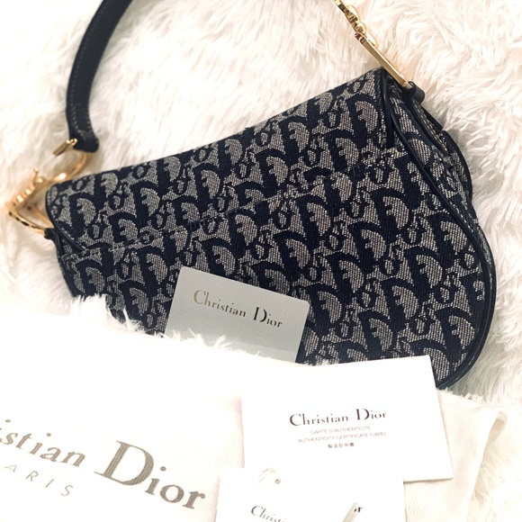 Christian Dior Saddle Bag- Vintage - Picture 2 of 5